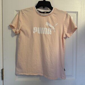 PUMA Pink Short Sleeve T-shirt